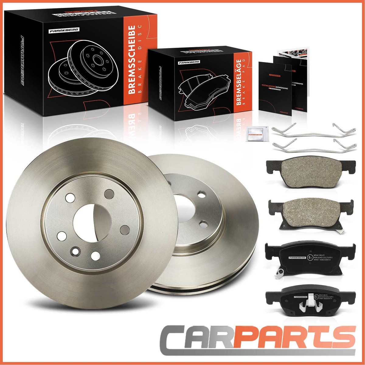 TRW Bremsenset Vorne Für Astra K - Bremsscheiben Belüftet + Bremsbeläge