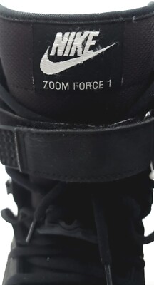 Nike Zoom Force 1 Snowboard Boots Black/Dragon Red Sz 6.5 US/39