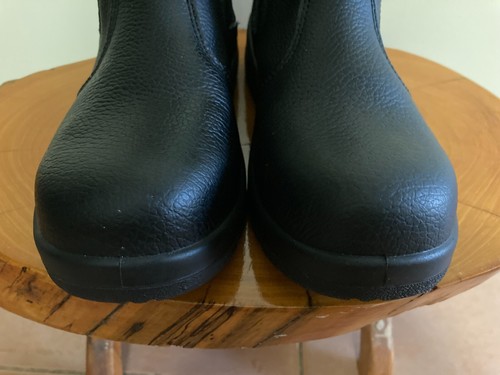 Jackeroo UK Wm's Black Leather Chelsea Boots Oil-slip resistant UK4-AU-US6-EU37 - Picture 3 of 15