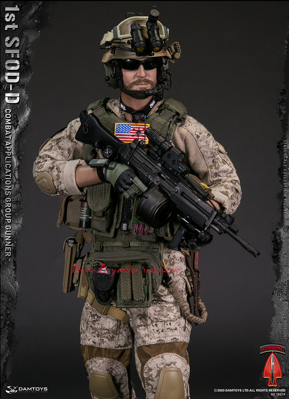 Perfect Damtoys 78074 1st SFOD-D Combat Applications Group Gunner