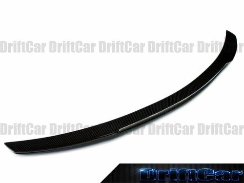 FOR 2015-2018 BENZ W205 NEW C-CLASS SEDAN CARBON FIBER DD TYPE TRUNK LID SPOILER - Picture 2 of 4