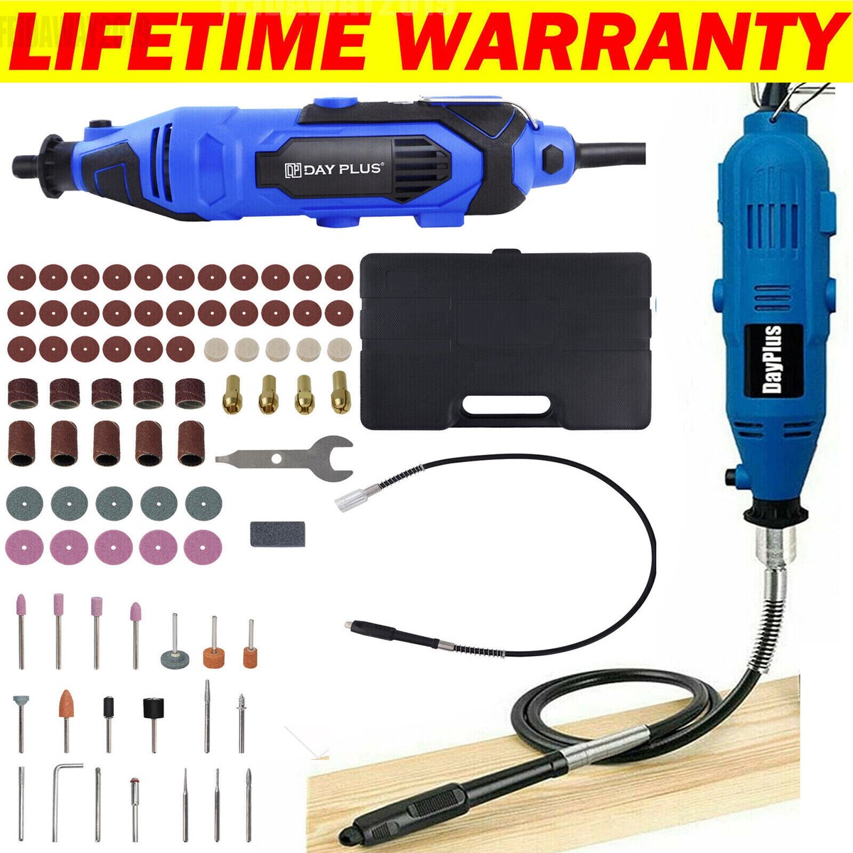 Rotary Multi Tool 135W with 80pc Accessory Set Storage Case Dremel