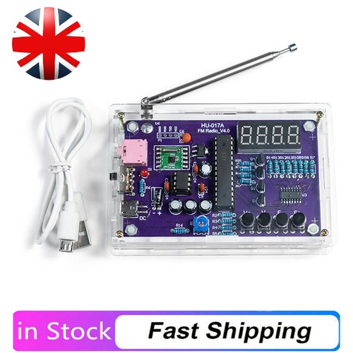 Kit ricevitore radio FM con modulo RDA5807, kit di saldatura
