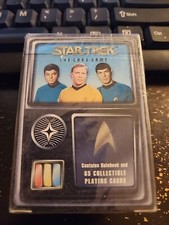 Vintage Star Trek The Card Game 65 Cards and Rulebook 1996 Complete Starter Set