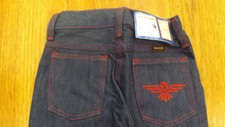 VTG Girls Maverick Blue Bell PHOENIX Denim Blue Jeans sz 6S NOS USA Made 20 x 20