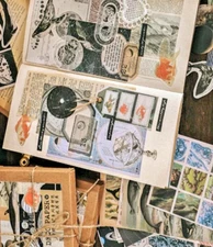 " Estate Crate Lot Ephemera- 400+ pages- mixed items, old to now, Bulk#MTS37