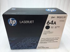 Genuine OEM Sealed HP 64A Color LaserJet CC364A Toner Cartridge Sealed Box