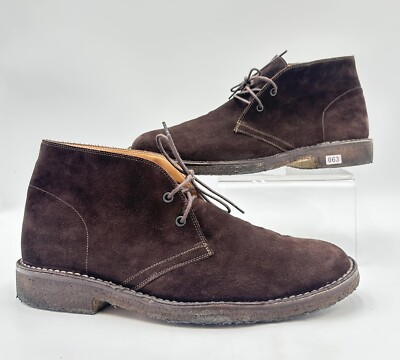 Ralph Lauren Ankle Boots Suede Leather US 11 1/2D