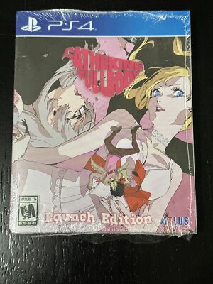 Catherine: Full Body- Launch Edition - Sony PS4  New  Ripped Packaging On Bottom