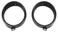 1969 Mustang Inner Headlamp Door Bezel Set (Pair)