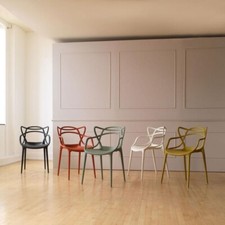 MASTERS Kartell GIALLO SENAPE sedia originale NUOVO