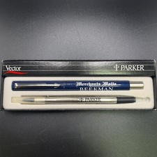 Parker Vector Rolling Ball Pen for Writing WITH BOX & PAPERS