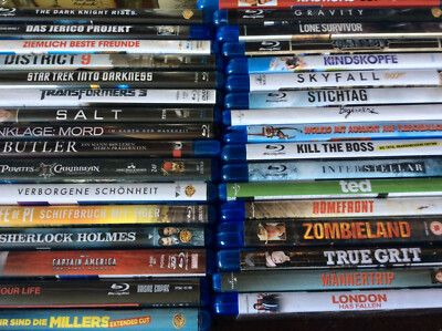 Sammlung [32 BLU RAY] True Grit Interstellar Life PI Skyfall Dark Knigth Gatsby