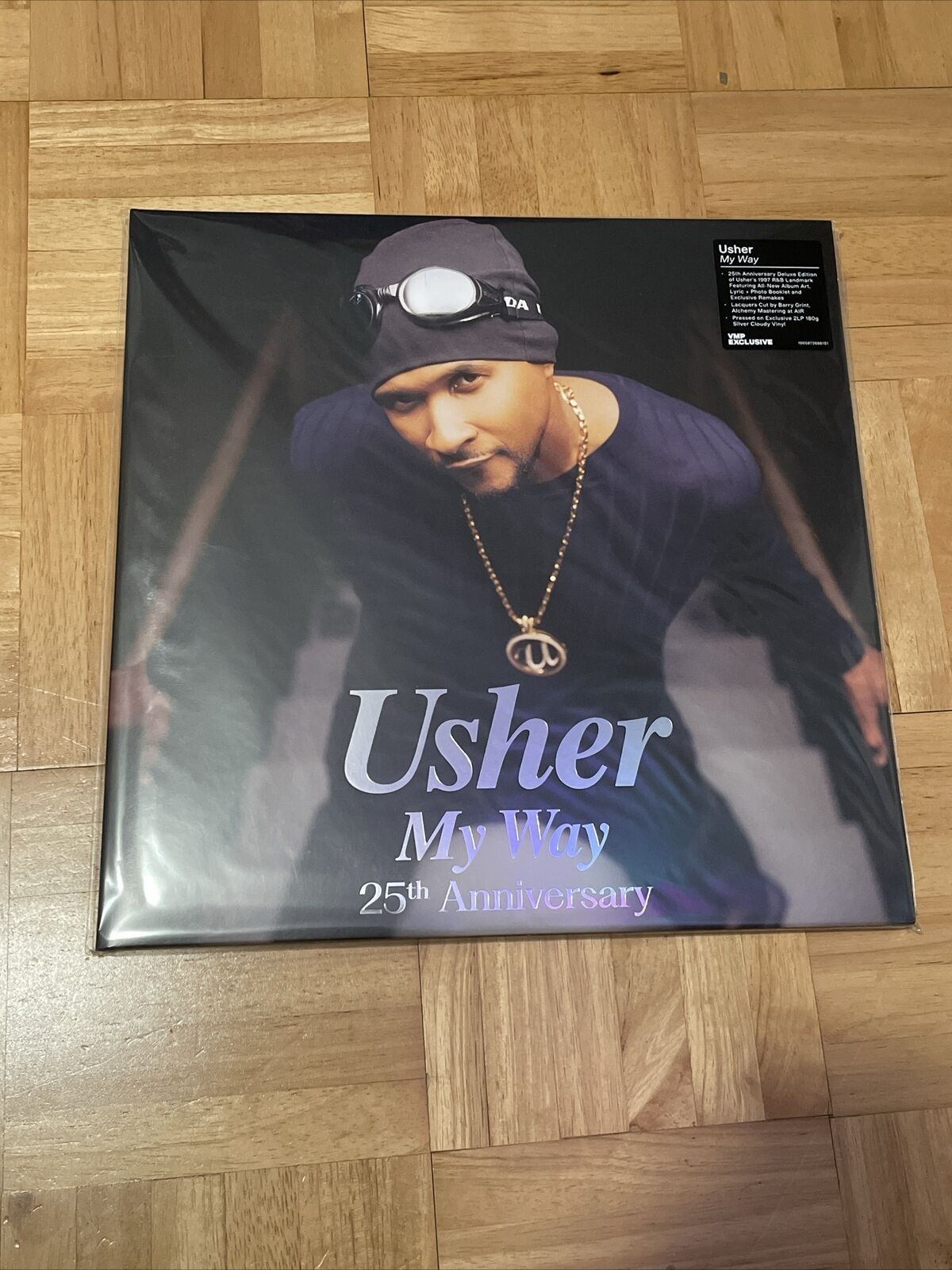 New - Usher - My Way - Silver Cloudy 2LP 25th Anniversary Vinyl Me Please VMP