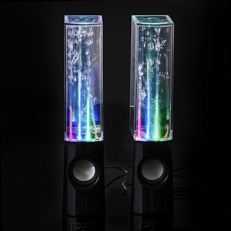 スピーカー・ウーファー DANCING WATER SPEAKER Amazon.com: AOBOO Led Light Dancing Water Speakers Fountain