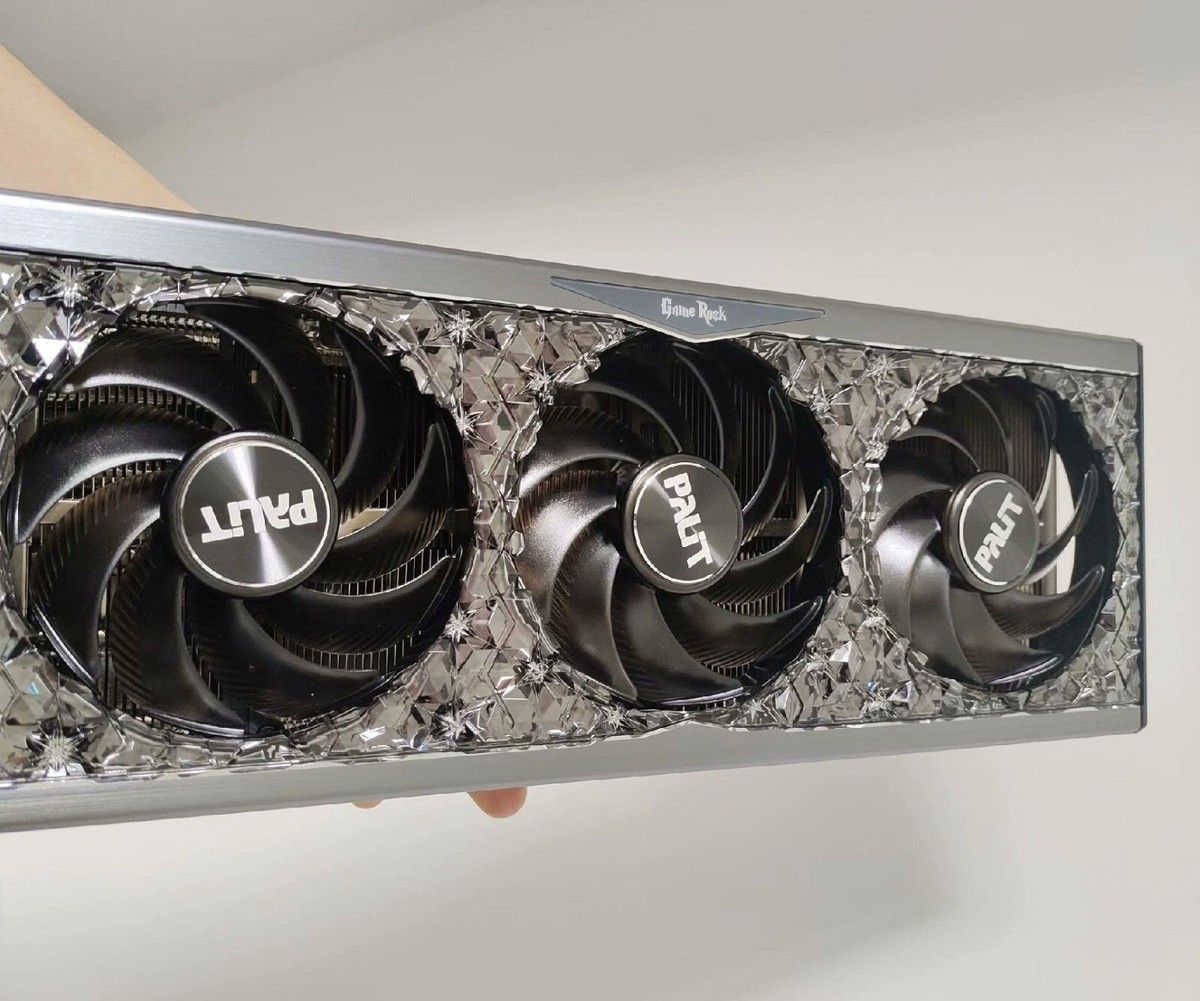 For Parts Palit GeForce RTX 4090 GameRock Midnight No Core