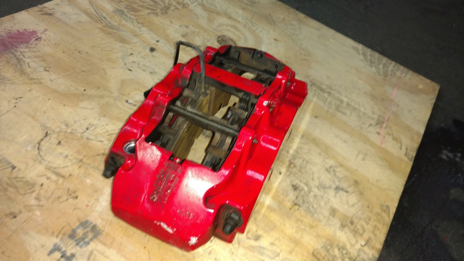 LAMBORGHINI GALLARDO LP560 FRONT LEFT BRAKE CALIPER OEM 400615105AM 