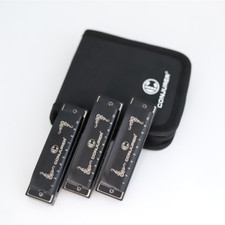 CONJURER 10Hole Diatonic Harmonica Set Blues Harmonica set A C G Mouth Organ Lot