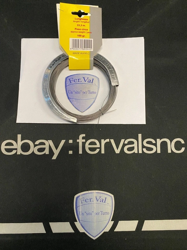 FILO IN ACCIAIO ARMONICO IN MATASSINA C85  MAURER CODICE 89248-89250-89242-89243 - Immagine 4 di 4