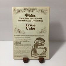 Wilton Complete Instructions Baking & Decorating Ernie Cake