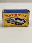Vintage Lesney Matchbox Series No. 41 Ford GT Original Box - Box Only