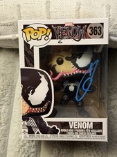 Tom Hardy Signed Venom 363 Funko Pop Marvel Autograph Beckett COA Marvel Comics