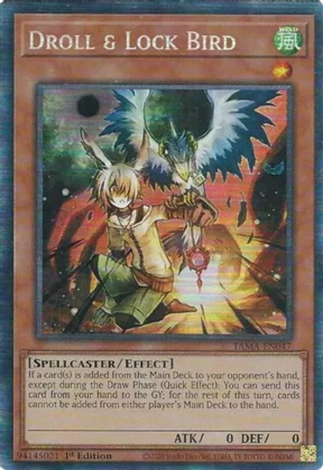 Droll & Lock Bird - TAMA-EN047 - Rare - 1st Edition Near Mint
