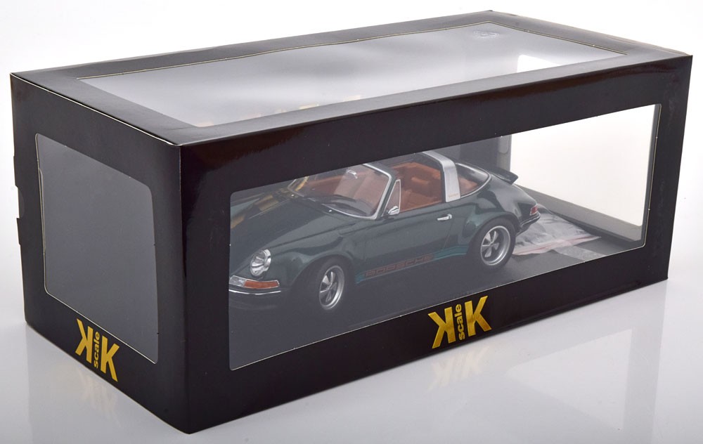 1 18 KK-SCALE Porsche Singer 911 Targa Dark Green Metallic KKDC180473 | Acquisti Online su