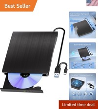 External Blu Ray Drive, Support 50G Disc Read/Write Bluray Drives, Portable 3...