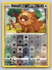 Carta Pokemon Bidoof 120/172 Reverse Holo SWSH09: Stelle Brillanti - NM