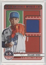 2023 Panini USA Baseball Stars & Stripes Williams Wong #U18-WW 0q1p