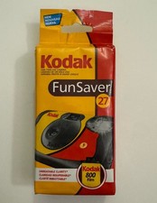 Kodak Film FunSaver Single Use Disposable Camera 27 Exposure NEW SEALED 03/2009