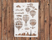 Reusable Plastic Stencil Template for DIY Crafts  Wall Art Decor - StencilAir