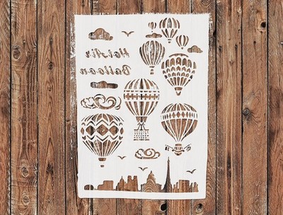 Reusable Plastic Stencil Template for DIY Crafts & Wall Art Decor - StencilAir