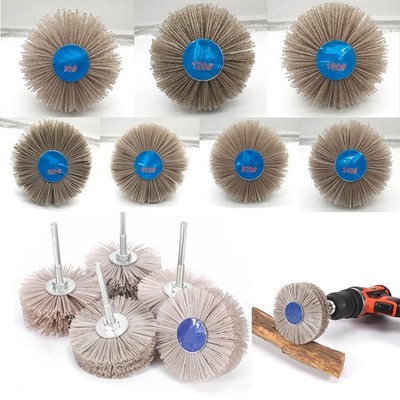 Nylon-Schleifscheibenbürste Schleifmittel 80-600 Körnung Holzbearbeitung