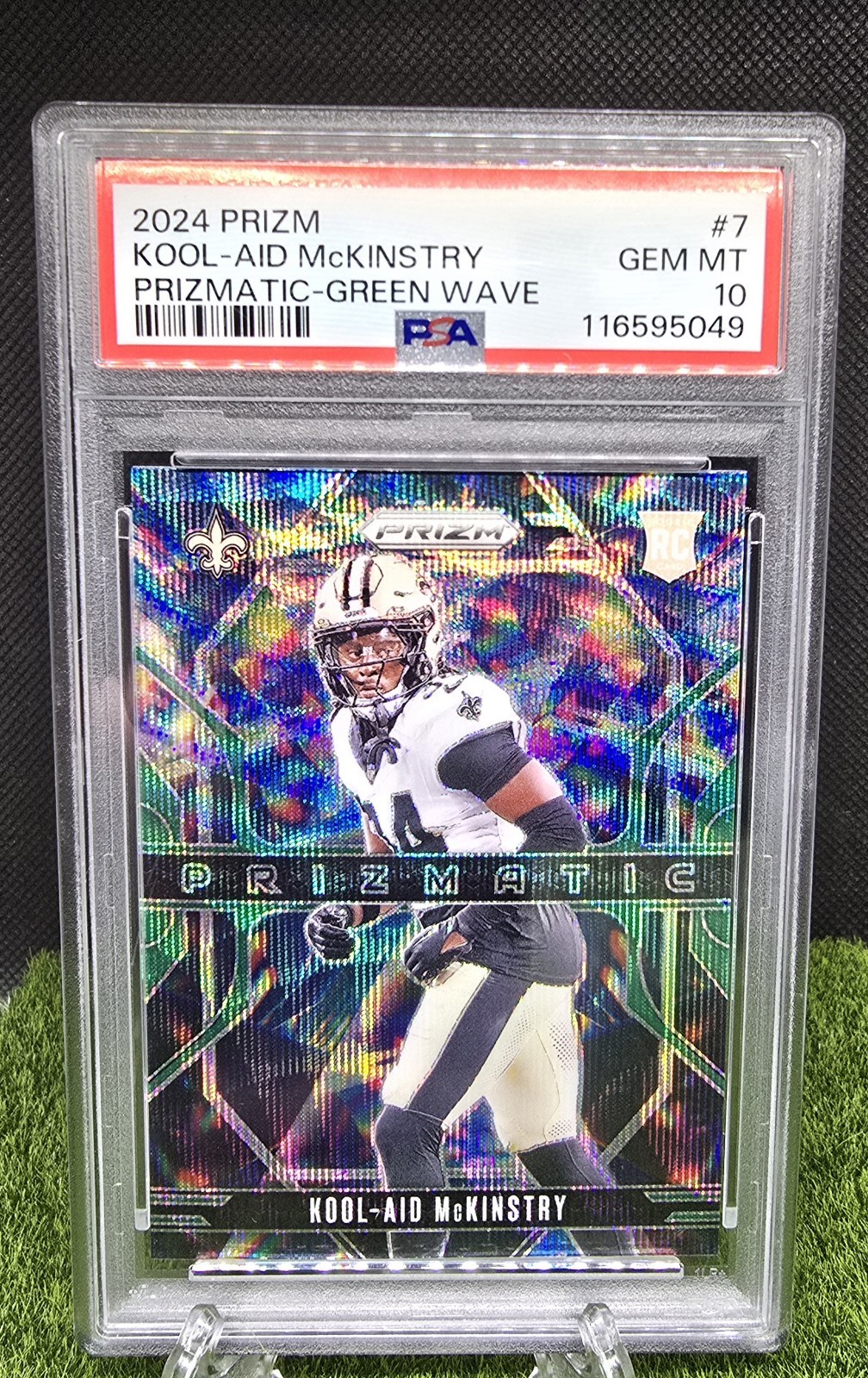 Kool-Aid McKinstry Panini Prizm Prizmatic #7 Green Wave