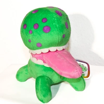 Hey Clay Alien Burger Plüschtier Stofftier Plüsch grün Plüschmonster NEU