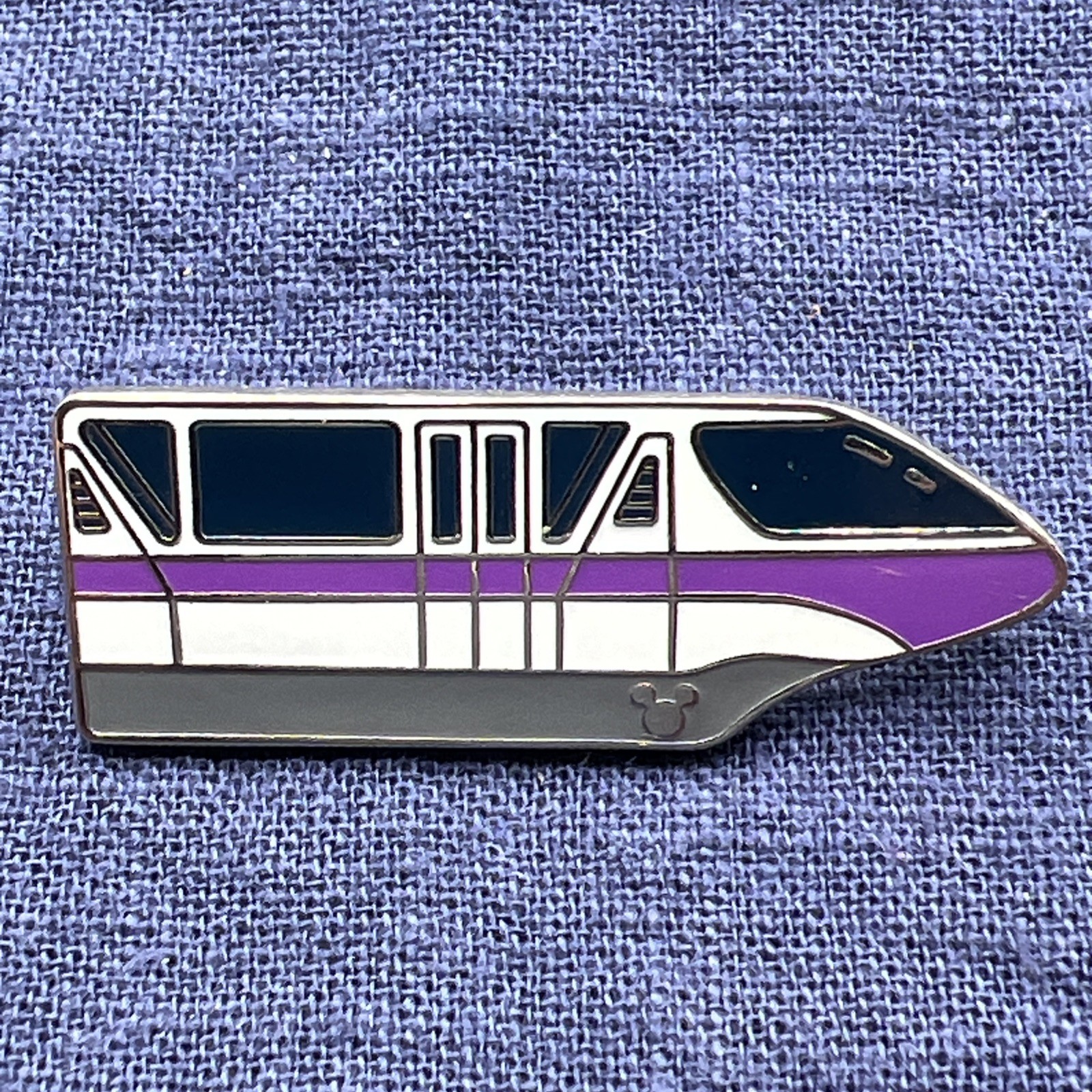 Monorail Purple with Hidden Mickey PP41629 WDW Cast Lanyard Collection 4 