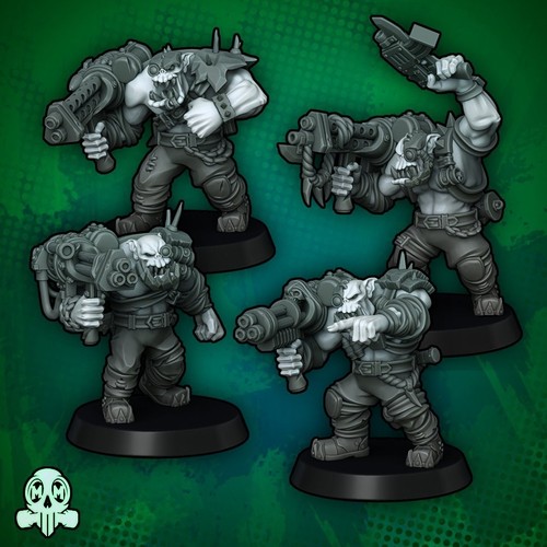 ORC HEAVY GUNNER MODULAR KIT - Bild 2 von 9