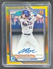 Carson Benge 2024 Bowman Chrome Draft #CPA-CBG Gold Refractor Auto 1st RC 49/50