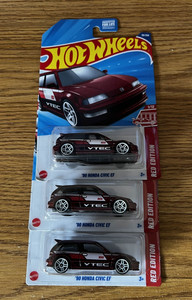 Hot Wheels Honda Civic Red Edition | eBay