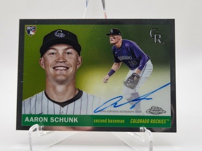 2025 Topps Chrome Platinum Aaron Schunk Auto RC CPA-AS