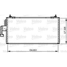 Condensateur Mitsubishi GALANT