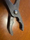 Antique Forged Steel Gas Burner Style Pliers Vintage Old Tools Double Jaw — photo 3