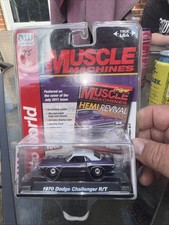 Auto World 1970 Dodge Challenger R/T Licensed Premium Release 3 Version A Plum