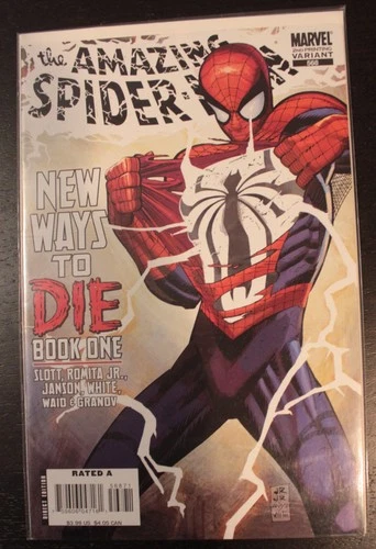Amazing Spider-Man Vol. 2 # 568E - (2nd Printing Romita Jr Variant) (9.8 NM/MT)