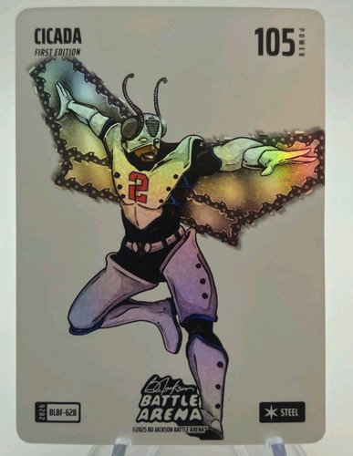 2026 Bo Jackson Battle Arena CICADA `Cade Cunningham` Blizzard Steel Short Print