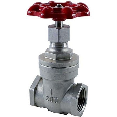 Merit Brass VGT102-08 1/2'' Stainless Steel Gate Valve - 200 PSI
