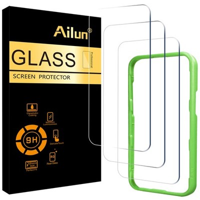 Ailun 3 Pack Screen Protector for iPhone 17 / 16 Pro-6.3 Inch 