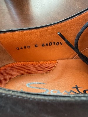 Santoni Durbin Derby Calfskin Leather Sneaker Lace-up Gray  display picture 1
